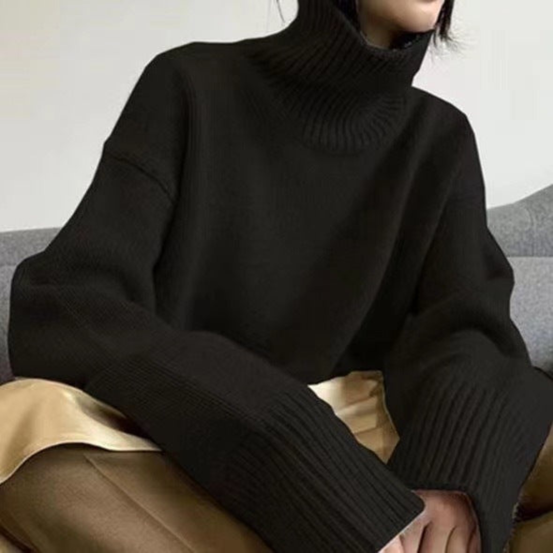 ELLEN | EKSKLUSIV RULLEKRAVE-SWEATER